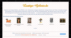 Desktop Screenshot of lustige-galerie.de