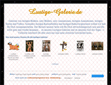 Tablet Screenshot of lustige-galerie.de